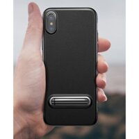 Ốp lưng iPhone X giả da có đế đỡ hiệu Baseus