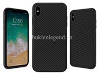 Ốp lưng iPhone X, Xs vân carbon chính hãng Nillkin Synthetic Fiber