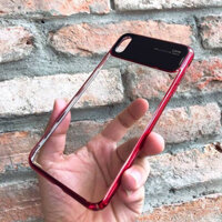 Ốp Lưng iPhone Xs Max Bảo Vệ Camera Lưng Trong Viền Màu ToTu Lens Cam