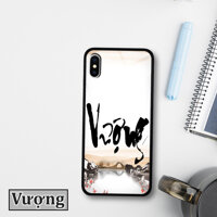 Ốp lưng Iphone Xs Max- In chữ thư pháp ý nghĩa