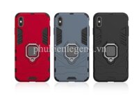 Ốp lưng iPhone Xs Max iron man chống sốc kèm iring