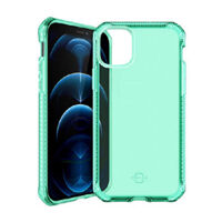 Ốp lưng ITSKINS (France) Spectrum Clear Antimicrobial Drop Safe 3M/10FT for iPhone 12 Mini | Tiffany Green