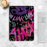 Ốp lưng Jinx LOL iPad 10.2 gen 7 8 9 Ốp lưng iPad mini 1 / 2 / 3 / 4 / 5 / 6 gấp ba khe cắm bút iPad 2020 / 21 / 22 pro11 air 3 4 5 2017 / 18