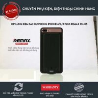 Ốp Lưng Kiêm Sạc Dự Phòng Iphone 6/7/8 Plus Remax PN-05 - CHÍNH HÃNG BH 6 THÁNG