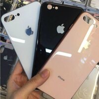 Ốp lưng kính cho iPhone 6/6S/6 Plus/6SPlus/7/8/7plus/8plus (Giả mặt lưng iPhone 8)