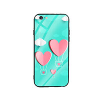 Ốp lưng kính cường lực cao cấp cho điện thoại Iphone 6 Plus  6s Plus - Heart