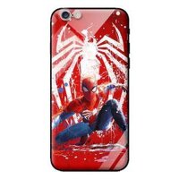 Ốp lưng kính cường lực cho iPhone 6S Người Nhện - Hàng chính hãng