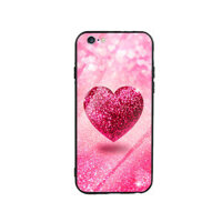 Ốp Lưng Kính Cường Lực cho điện thoại Iphone 6 Plus  6s Plus - Heart 10