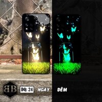 Ốp lưng kính Dạ Quang Xiaomi Redmi Note 11 5G / POCO M4 PRO phát sáng trong đêm giá ưu đãi