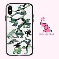 Ốp Lưng Kính Iphone 7 Plus In Hình Sneaker SUGARSHOP68 Cho Iphone11 Iphone 6 6S 7 7Plus 8 Plus X Xr Xs