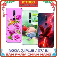 Ốp lưng kính Nokia 7.1 Plus / X7/ 8.1 - Nhận in ảnh theo yêu cầu