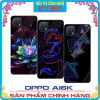 Ốp lưng kính OPPO A16K - Nhận in ảnh theo yêu cầu