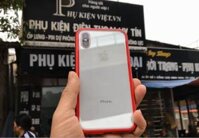 Ốp lưng kính viền kim loại iphone X-XS