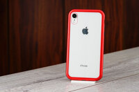 Ốp lưng kính viền kim loại iphone XR