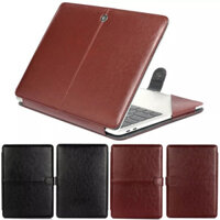 Ốp Lưng Laptop Cho MacBook Air 13,6 inch A2681 A3113 A3240 (M2 / M3) 2022 / 2024 / 2025 Vỏ Da PU Từ Tính Chống Sốc
