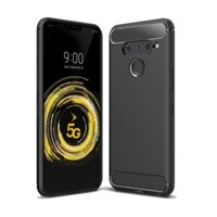 Ốp lưng LG V50 ThinQ 5G hiệu Likgus chống sốc chuẩn quân đội, chống va đập, chống vân tay - Hàng nhập khẩu - Đen