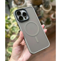 Ốp lưng Likgus nhám hỗ trợ sạc cho iPhone 15 Pro max,13 Prm,14 Pro Max, 14 Pro viền dẻo chống sốc, chống vân tay