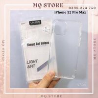 Ốp lưng Likgus trong nhám chống sốc không ố màu dành cho iPhone 13 13 Pro 13 Pro Max1212Pro12 Pro Max hàng chính hãng - iPhone 12 Pro Max