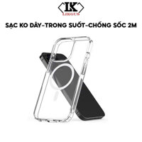 ốp lưng likgus trong suốt sạc không dây chính hãng likgus cho phone 16promax 15promax 14promax 13promax 12promax