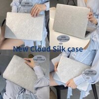 Ốp Lưng Lụa Đám Mây Mới Nhất Cho Macbook Air M3 M2 A3113 A3114 A2941 A2681 13,6 2022 2020 Air Pro13 M1 A2337 A2338 A2251 Ốp Cứng 2023 Pro14 A2918 A2992 A2442 A2779 Có Vỏ Bàn Phím
