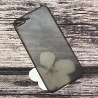 Ốp lưng lụa nhám HOCO siêu mỏng chống vân tay cho iPhone 7 Plus 8 Plus - Hàng Nhập Khẩu - Đen nhám