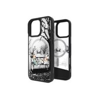 Ốp lưng Magnetic hoạ tiết Mickey và Minnie màu đen iPhone 16 Pro Max Belkin