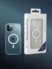 Ốp Lưng Magsafe Trong Suốt MIPOW TEMPERED GLASS Dành Cho iPhone 13 Mini, Iphone 13 13 Pro, 13 Pro Max - Hàng Chính Hãng - iPhone 13 Pro