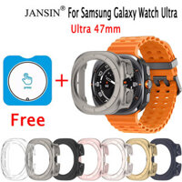 Ốp lưng + Màn hình cho Samsung Galaxy Watch Vỏ PC bảo vệ siêu rỗng cho Galaxy Watch ultra 47mm Chống rơi