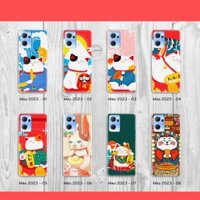 ốp lưng mẫu mèo tết 2023 cho Oppo Reno 7 5G  / Reno 7Z 5G