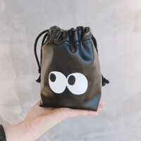 Ốp Lưng Máy Ảnh Da Vỏ Bảo Vệ Camera Thích Hợp Cho Ccd Sony ZV1 Thẻ Đen Canon G7X Ricoh GR Bánh Dây Rút Da Túi Bảo Quản Máy Ảnh