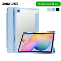 Ốp Lưng Máy Tính Bảng Danycase Cho Samsung Tab S6 Lite 10.4 P610 / P615 / P619 / P620 / P625 2024 Tự Động Ngủ Đánh Thức Lật Đứng Có Giá Đỡ Bút Chì