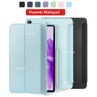 Ốp Lưng Máy Tính Bảng Huawei Matepad 12X 2024 12 Pro 13.2 12.2 Air 12 SE 11 11.5 S Air 11.5 11 PaperMatte Pro11 10.4 Pro10.8 Bao Da PU Mềm Flip Stand