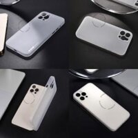 Ốp lưng MEMUMI dành cho iPhone siêu mỏng 0.3mm  bảo vệ camera-hàng chính hãng - Trắng - 12 Pro Max