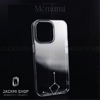 Ốp lưng Memumi Diamond trong suốt chống ố cho ip 15 promax 14 pro 14 pro max 13 13 pro 13 pro max 12 12 pro 12 pro max