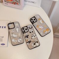 Ốp lưng mèo màu cam lười có chức năng từ tính Vỏ bảo vệ điện thoại di động, Thích hợp cho iPhone 1615 14 13 12 11 Pro Max Plus Pro