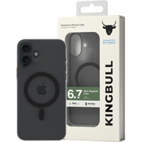 Ốp lưng Mipow Premium Slim Case cho iPhone 16 Plus Black Matt + Black Magsafe
