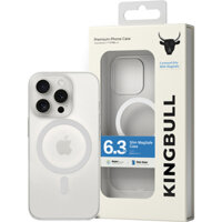 Ốp lưng Mipow Premium Slim Case cho iPhone 16 Pro White Matt + White Magsafe