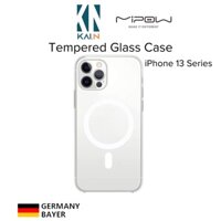 Ốp Lưng Mipow Tempered Glass, Hỗ Trợ Sạc Từ Tính Dành Cho iPhone 13 Pro Max / 13 Pro / 13