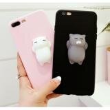 Ốp lưng Mochi silicone dẻo siêu dễ thương iPhone 6 plus / 6s plus ( Màu hồng)