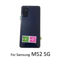 Ốp Lưng Mới Cho Samsung Galaxy M52 5G M526 M526B Vỏ Điện Thoại Mặt Sau Có Ống Kính Máy Ảnh Dính