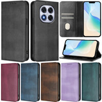 Ốp Lưng Mỏng Cho Xiaomi 15 Ultra Poco X7 Pro Poco M7 Pro Redmi A5 Note 14 4G Note 14 5G Note 14 Pro 4G Note 14 Pro + K80 Pro Retro Ví Da PU Mềm Flip Stand Cover