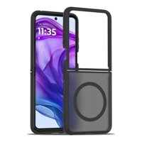 Ốp lưng Moto Razr 50 Ultra cho Motorola Razr 50 Ultra Razr + 2024 Da trong suốt Bảo vệ hút từ tính Vỏ điện thoại di động