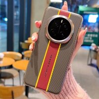 Ốp lưng nâng cao vòng ống kính bằng sợi Carbon cho Huawei mate 70 Pro plus Honor Magic 7 Pro Magic7 Vỏ bọc cảm giác da Vỏ bảo vệ máy ảnh