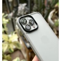 Ốp lưng nhám viền dẻo màu chống vân tay cho IPhone 15 Pro Max, 15 Pro , 14 Plus, 13, 12 ProMax. Chính hãng X-Level