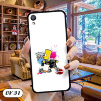 Ốp lưng nhám viền dẻo Oppo F1 Plus – In hình