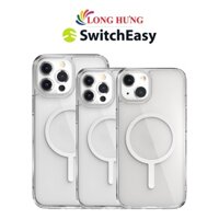 Ốp lưng nhựa cứng hỗ trợ sạc không dây SwitchEasy MagCrush 13 Series - Hàng chính hãng