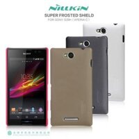 Ốp lưng nhựa cứng sần Nillkin cho Sony Xperia C - olnC