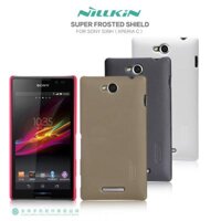 Ốp lưng nhựa cứng sần Nillkin cho Sony Xperia C - olnC
