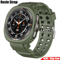 Ốp Lưng Nhựa Dây Đeo Cho Samsung Galaxy Watch Ultra 47 Mm Chắc Chắn Thể Thao Mềm Dây Bảo Vệ Bao Silicon