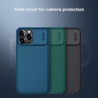 Ốp lưng Nillkin CamShield Pro Case cho Smart iPhone 14 Pro Max , 14 Plus , 12 /13 / Pro / Max , Nắp trượt bảo vệ camera